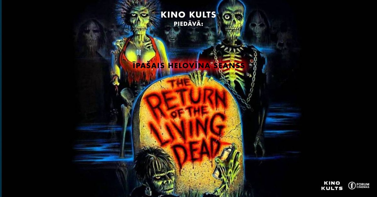 Kino Kulta \u0161ausmu klasika: "Return of the Living Dead" (1985)