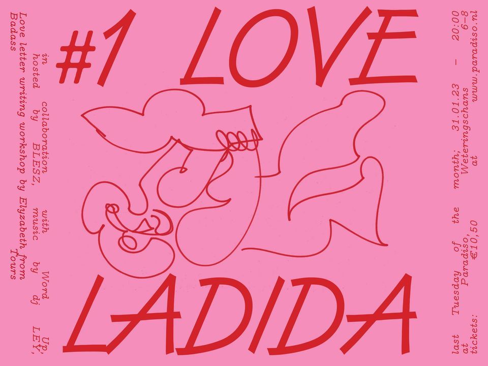 LADIDA #1 LOVE - in collaboration with Word Up