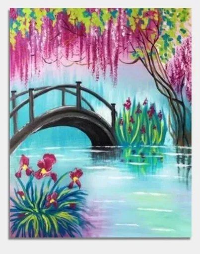 $10 Daytime Acrylic Painting Class Sept 23rd @ 12pm