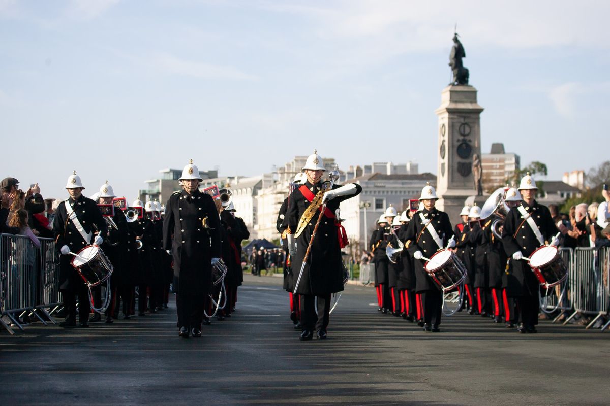  The Band of His Majesty's Royal Marines, Plymouth