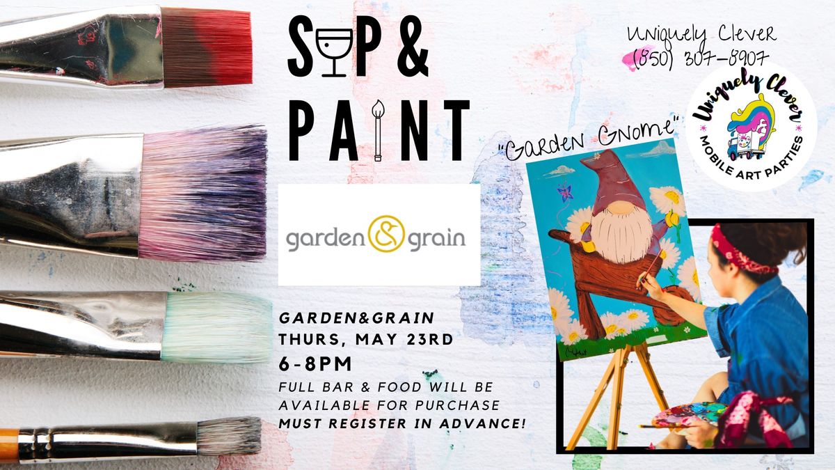 Sip&Paint Garden&Grain