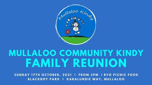 Mullaloo Kindy Family Reunion