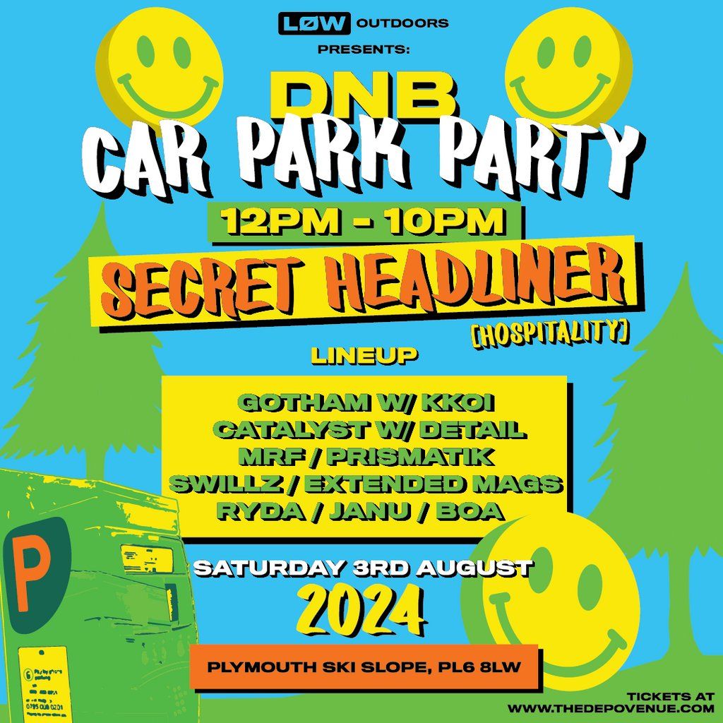 Low Outdoors: Car Park Day Party featuring Secret Headliner TBA
