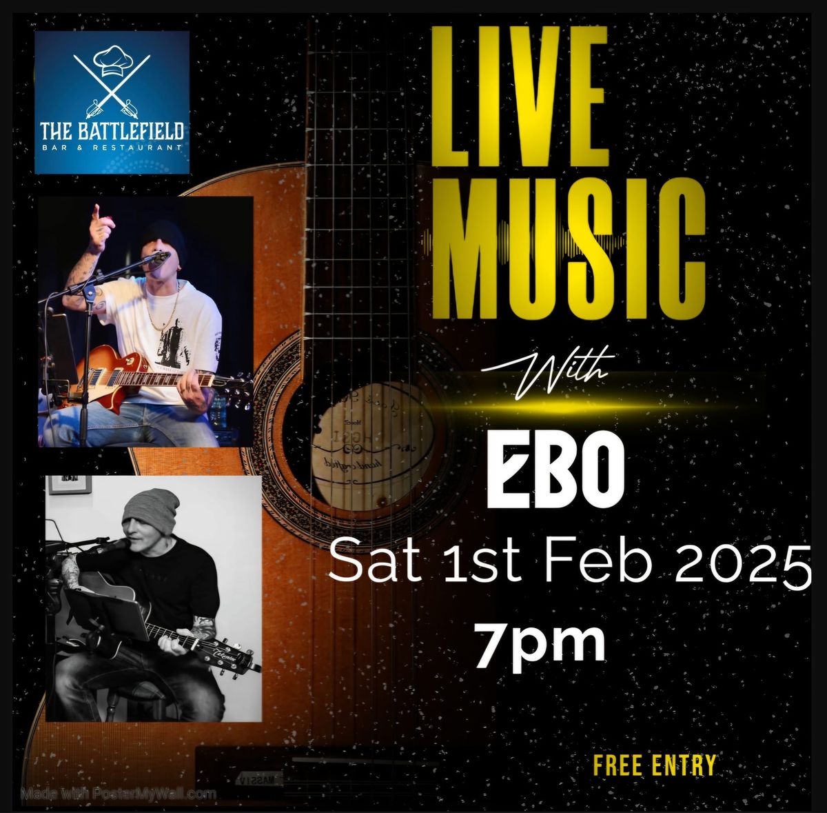 Live Music with Ebo