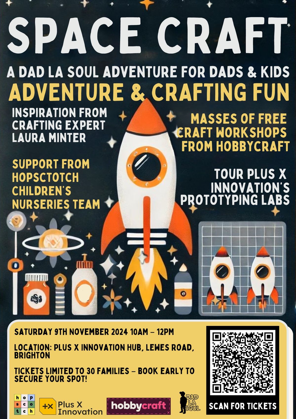 Space Craft: A Dad La Soul \/ Hopscotch \/ Hobbycraft Adventure for Dads & Kids 