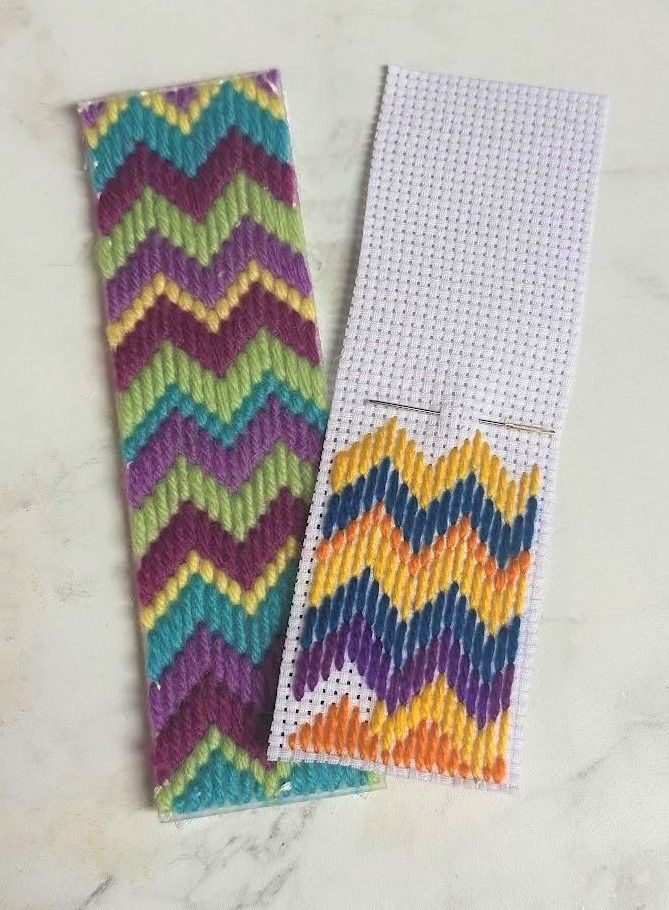 Make a Bargello Bookmark