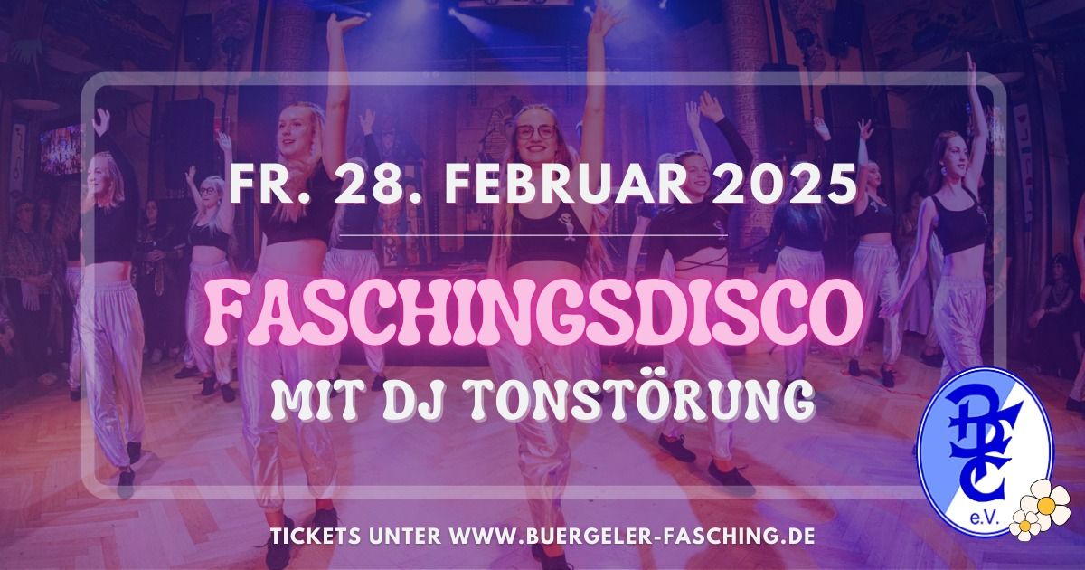 FASCHINGSDISCO mit DJ Tonst\u00f6rung