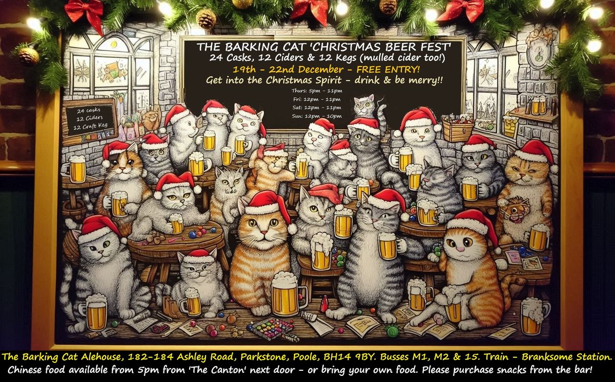 The Barking Cat Alehouse Christmas Beer Festival