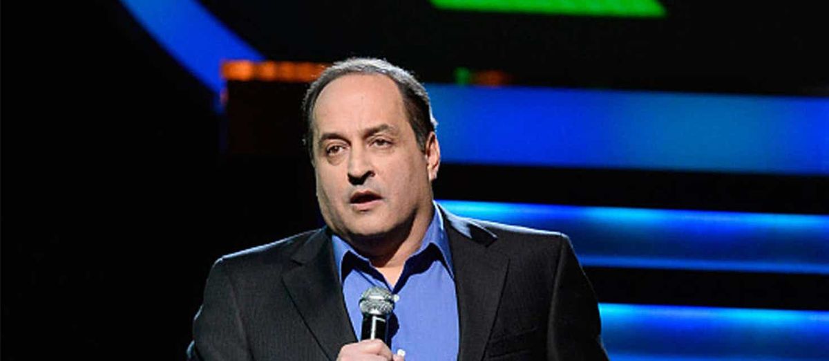 Brad Garrett with Rocky LaPorte