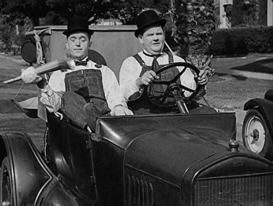 Laurel & Hardy Mean Business