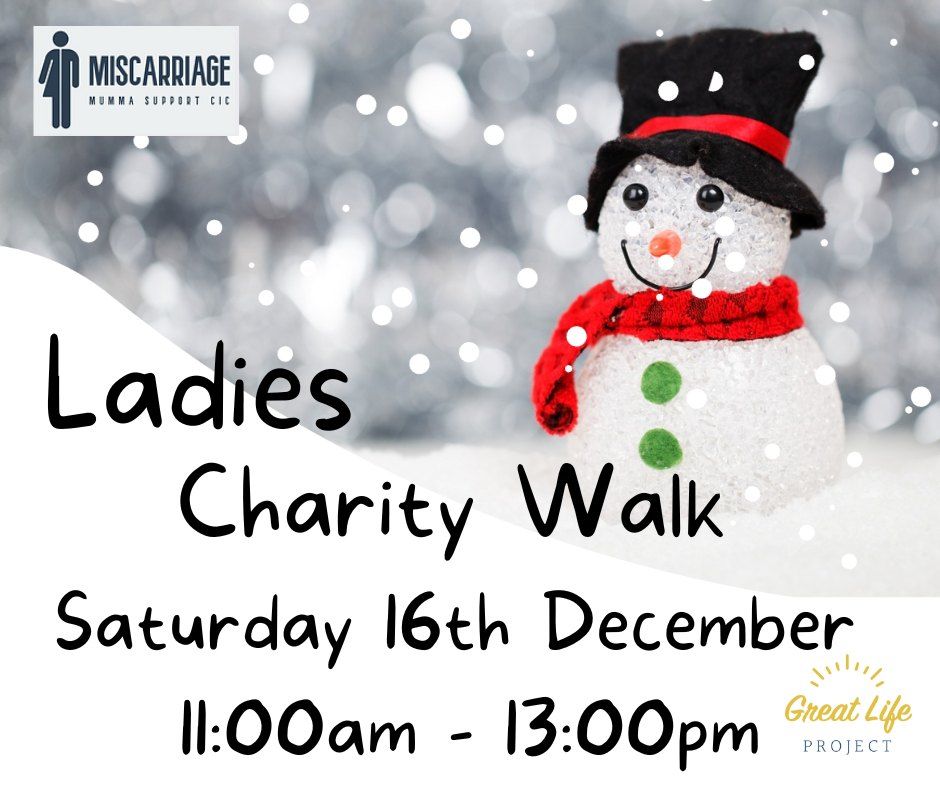 Festive Ladies waking group, 6km walk, mulled wine & mince pies