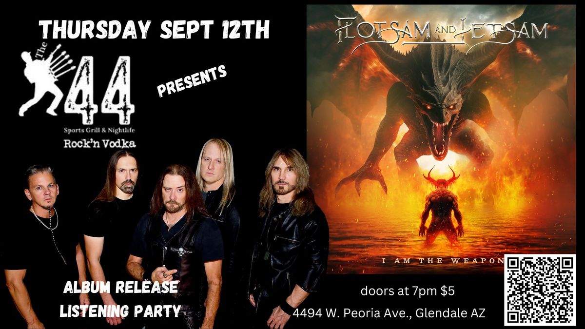 Flotsam & Jetsam IATW Listening Party