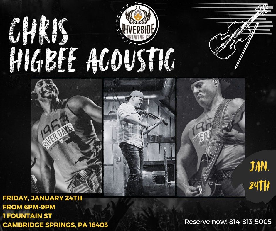 Chris Higbee Acoustic LIVE at RBC 