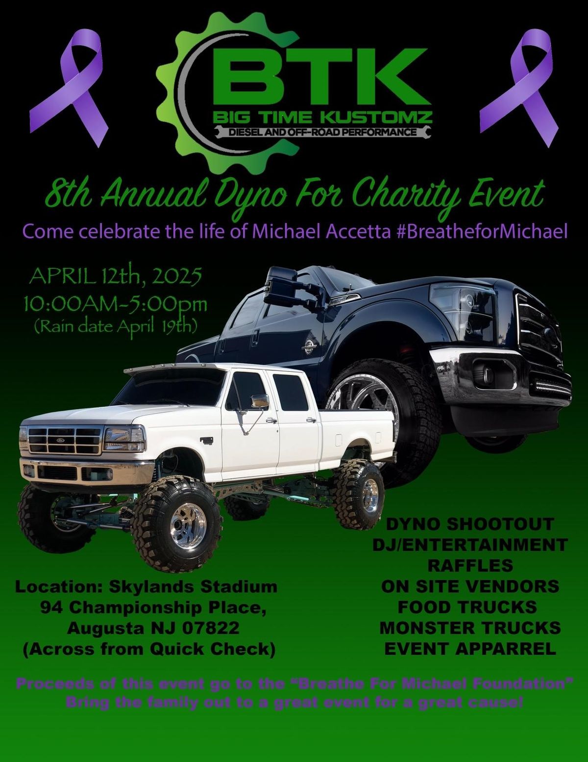 8th Annual Dyno For Charity By Big Time Kustomz