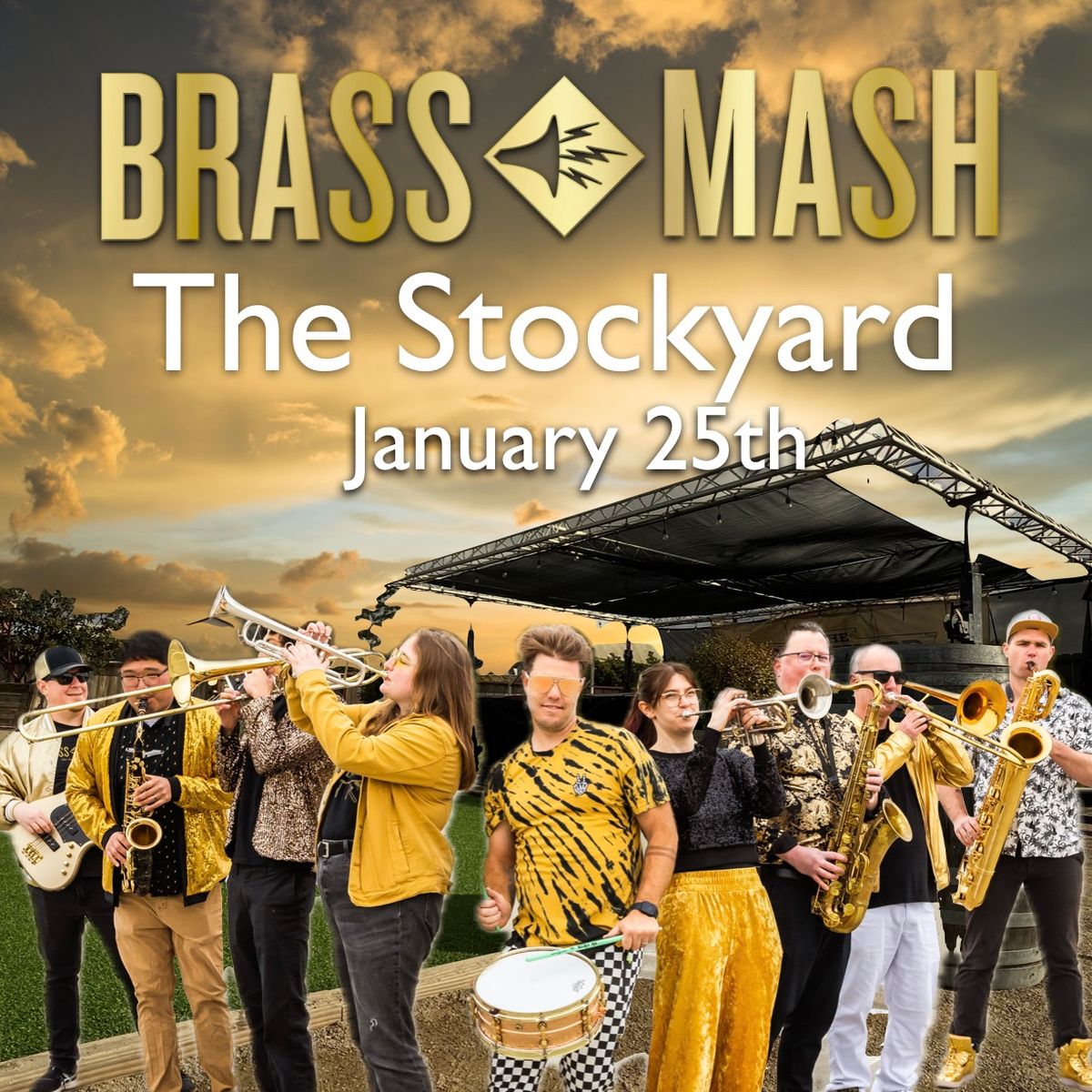 Brass Mash at the Stockyard