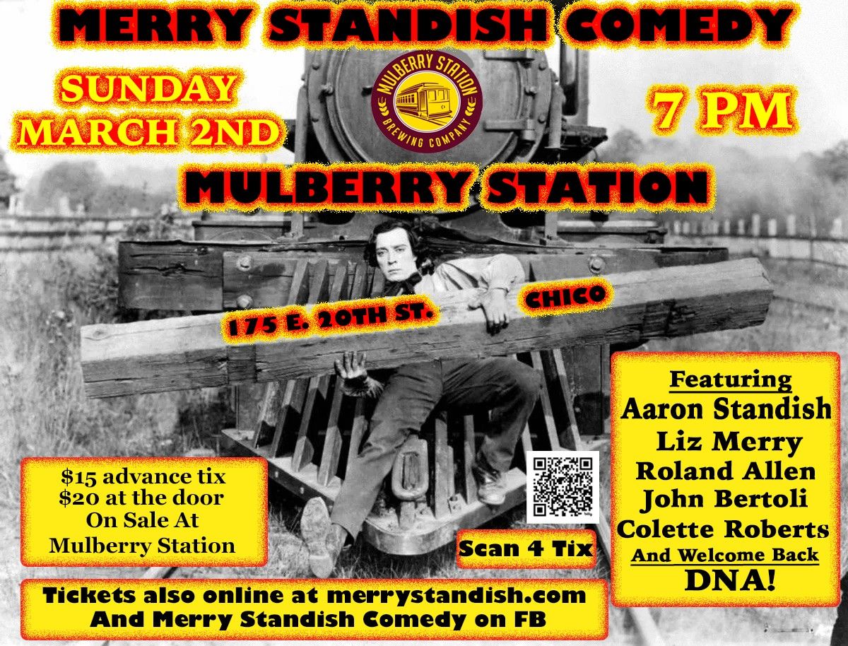 Merry Standish Comedy at Mulberry Station