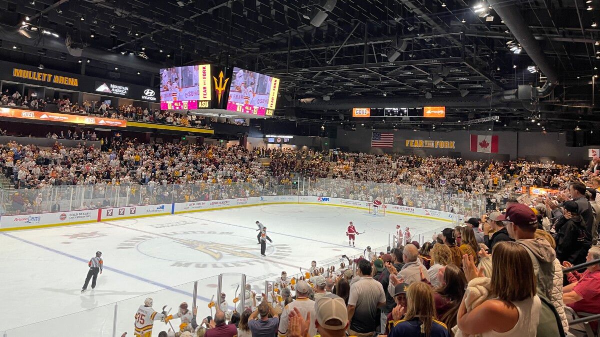 Arizona State Sun Devils at Colorado College Tigers Mens Hockey at Ed Robson Arena