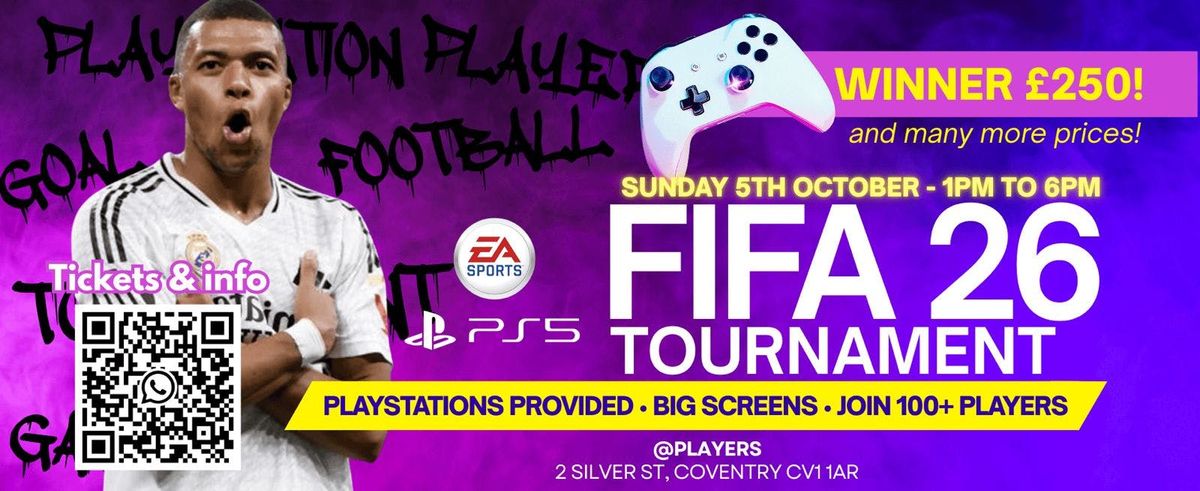 \u26bd FIFA 26 Tournament @ Players Party Rooms