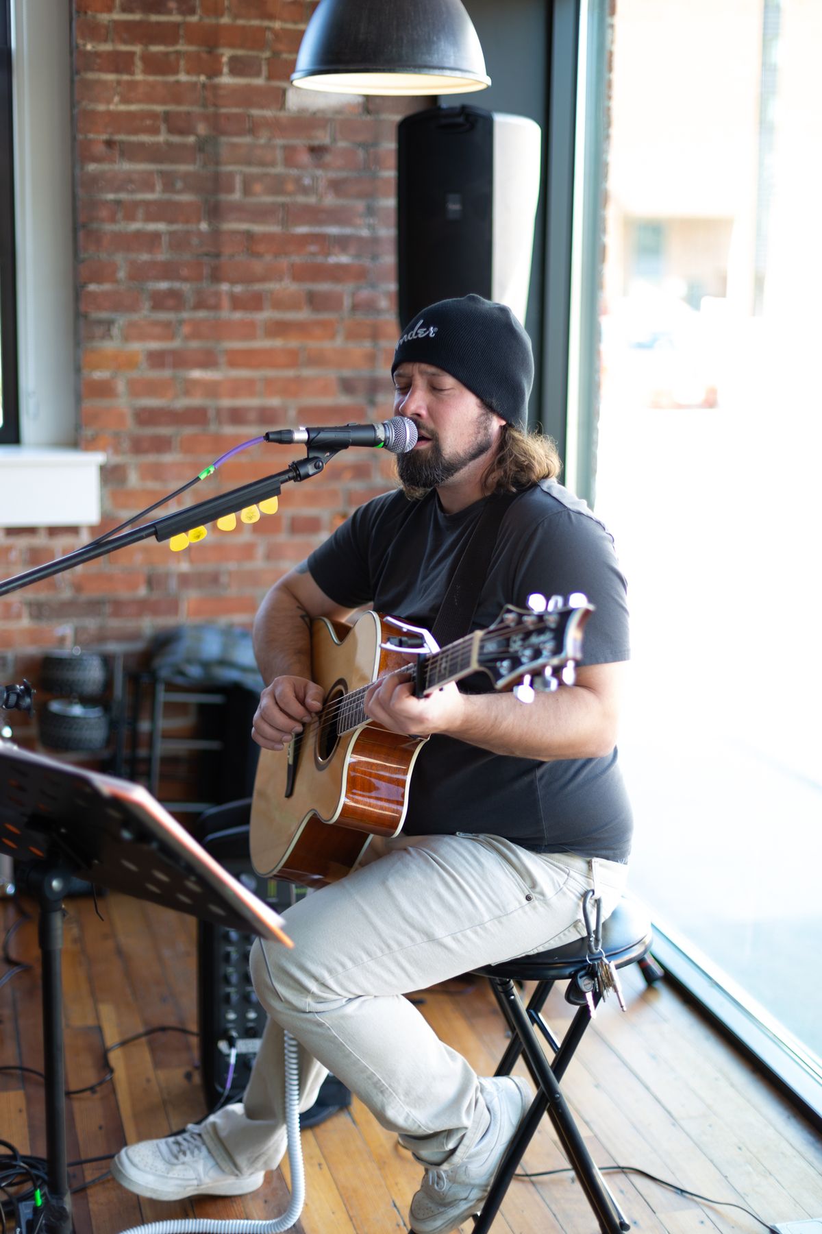 Clay Fulton at Bleu Duck Brunch