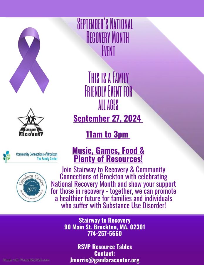 SEPTEMBER'S NATIONAL RECOVERY MONTH EVENT