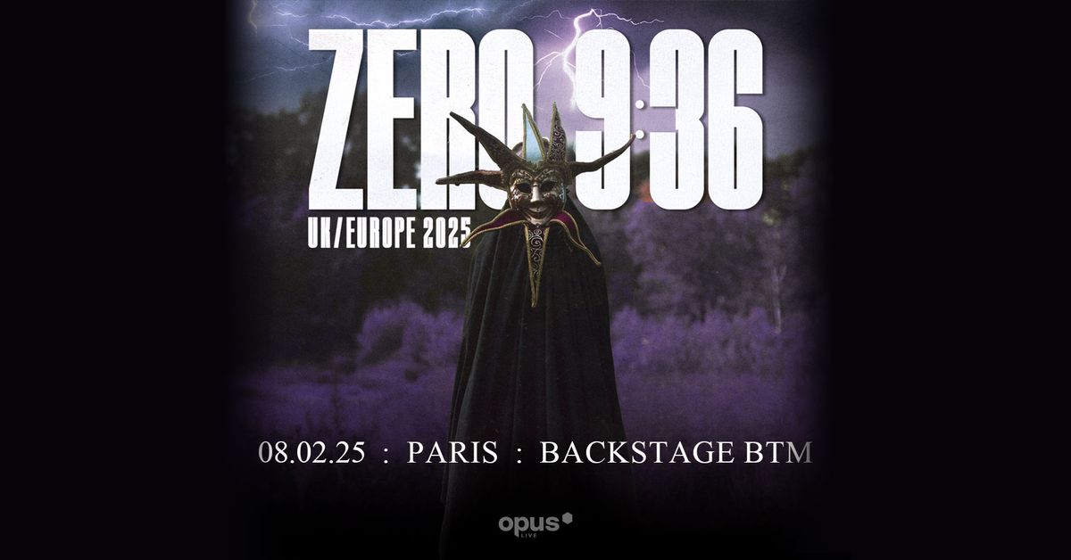 Zero 9:36 + Ryan Oakes \u2022 08.02.25 \u2022 Paris