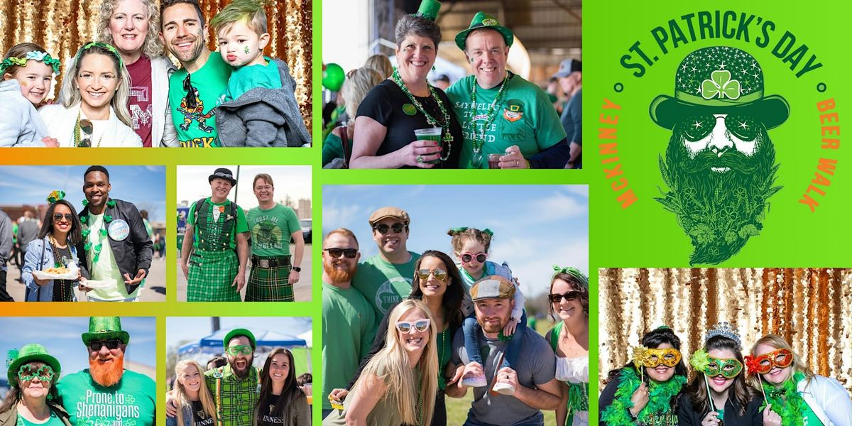 McKinney St. Patrick\u2019s Day Beer Walk 2025