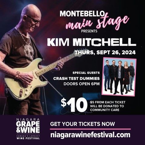 KIM MITCHELL LIVE IN ST. CATHARINES, ON