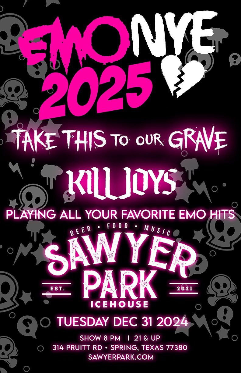 EMO NYE 2025 @ Sawyer Park Icehouse