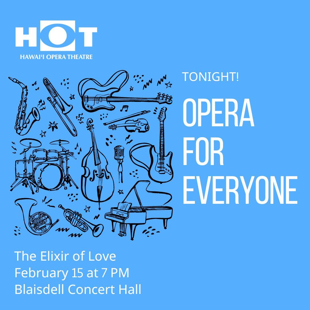 Hawaii Opera Theatre: Hot Blue Hawai'i