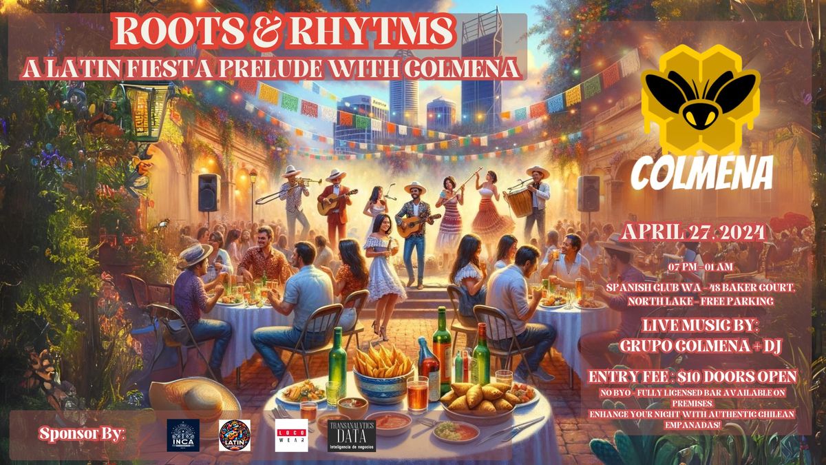 ROOTS & RHYTHMS:  Colmena's Electrifying Latin Fiesta Prelude Hits Perth! 