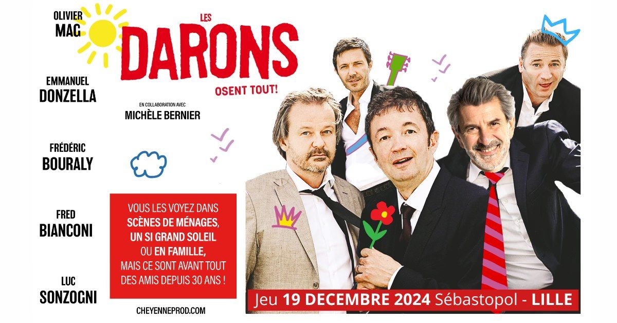 LES DARONS \u2022 SEBASTOPOL \u2022 LILLE \u2022 19 DECEMBRE 2024