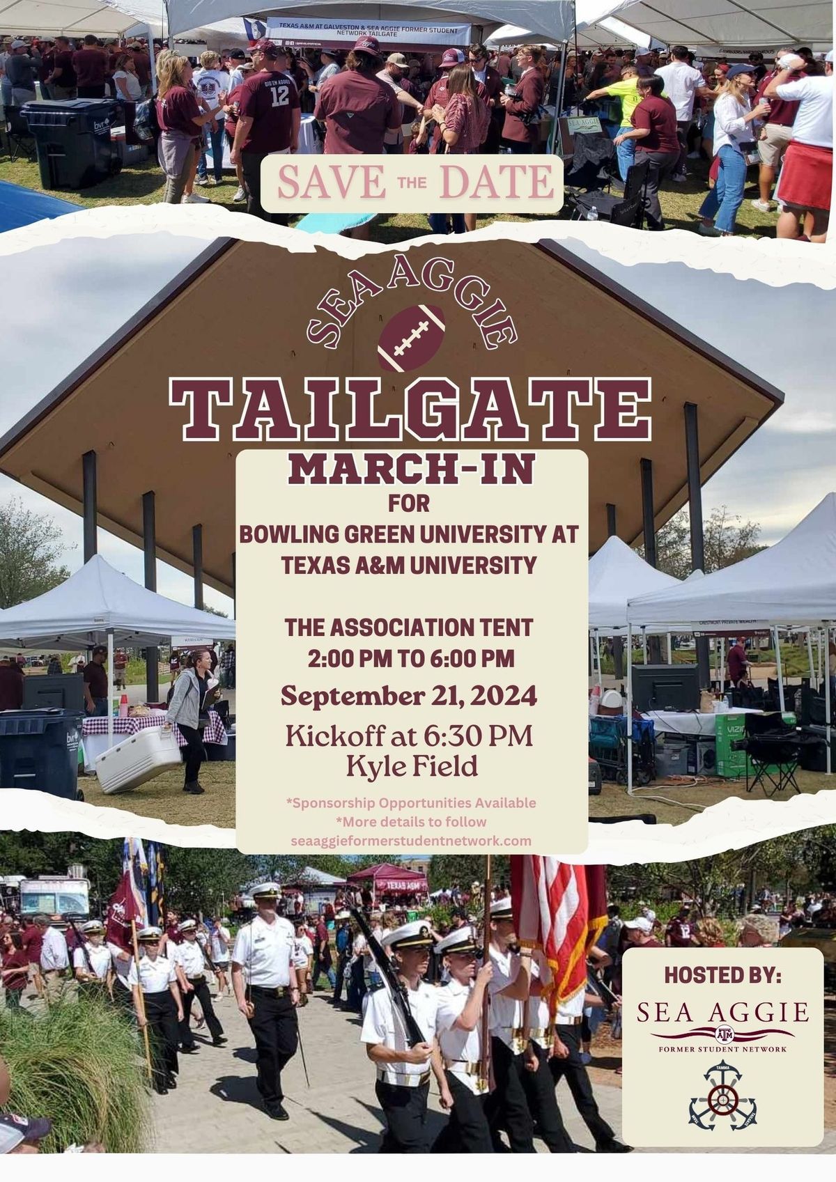 SAFSN & TAMMA Tailgate for March-in