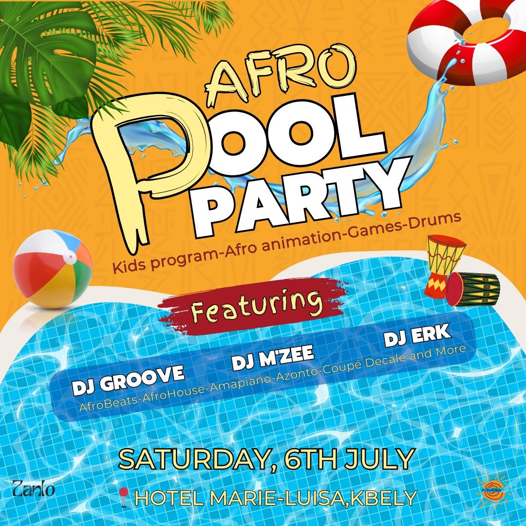 AFRO POOL PARTY