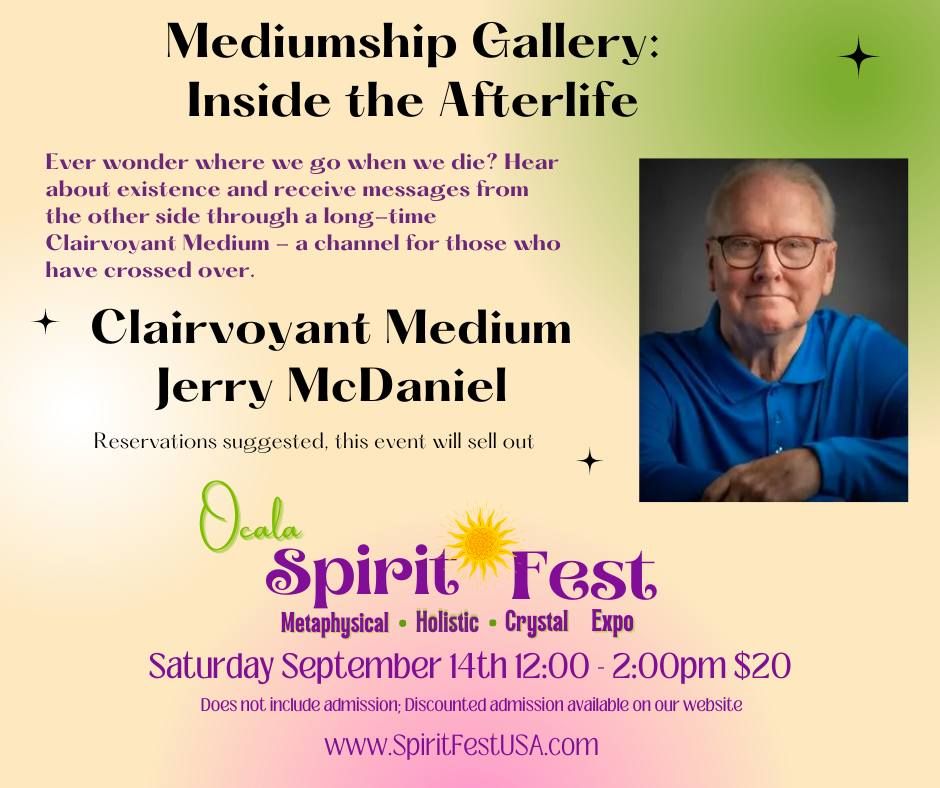 Mediumship Gallery: Inside the Afterlife at Spirit Fest\u2122 Ocala