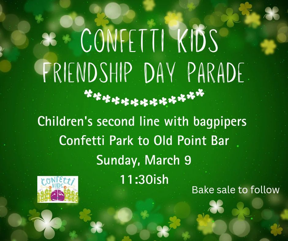 Confetti Kids Friendship Day parade