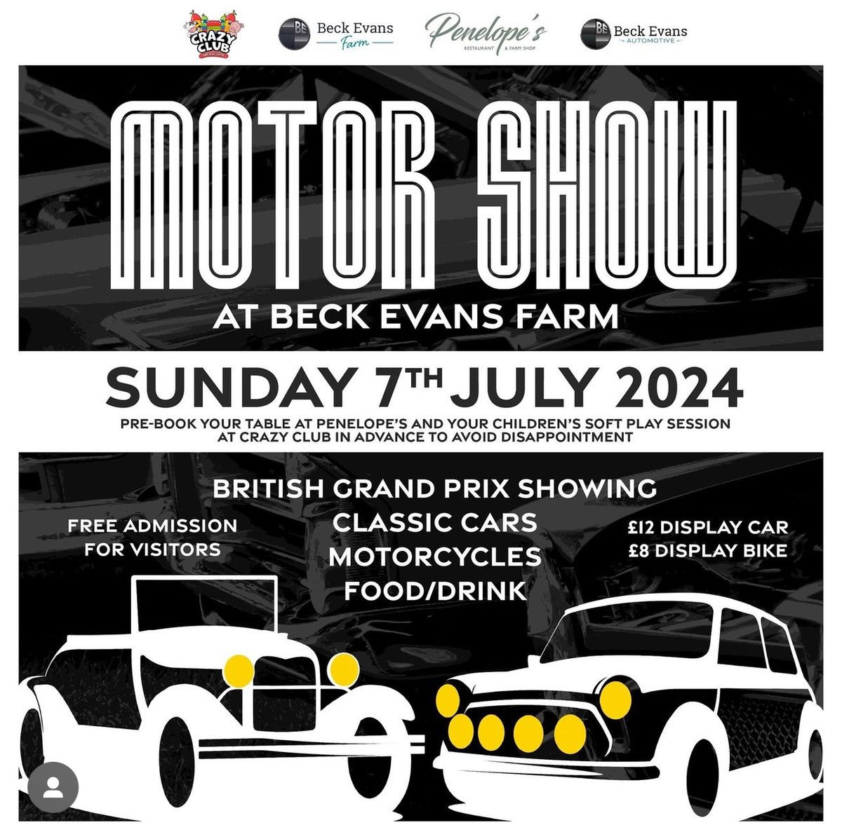 Beck Evans Motor Show