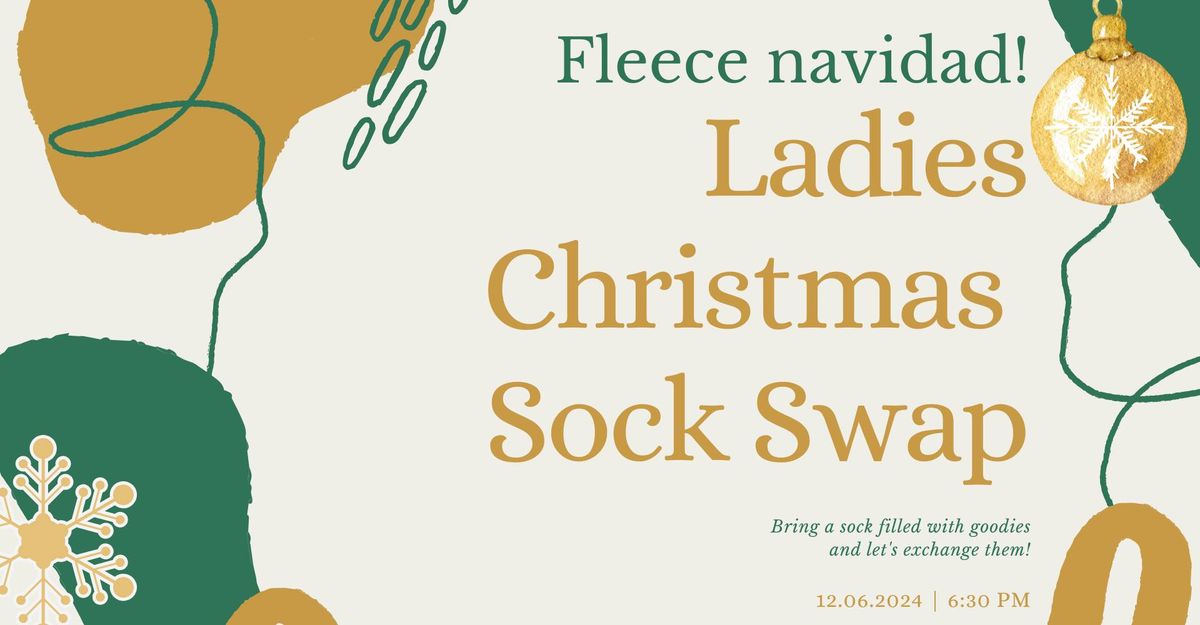 Ladies Christmas Sock Swap