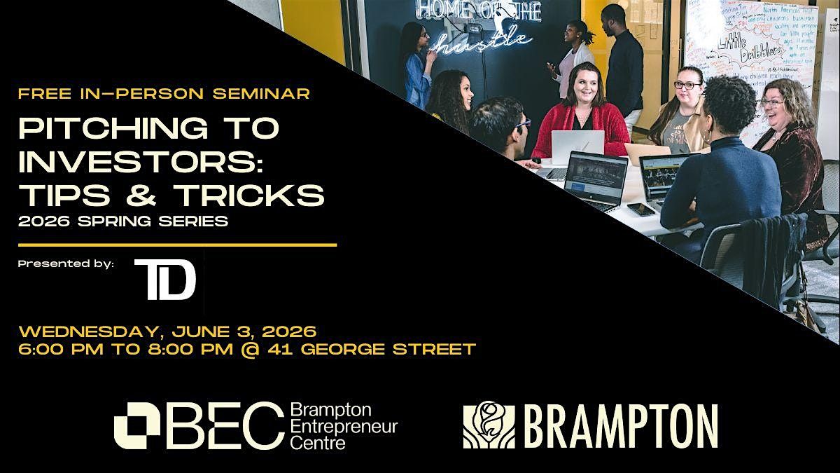 Pitching to Investors: Tips & Tricks \u2013 Entrepreneurs Connect