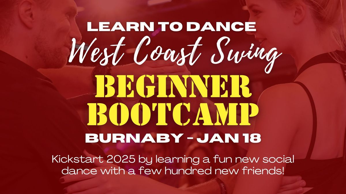 West Coast Swing Beginner Bootcamp & Dance Party!