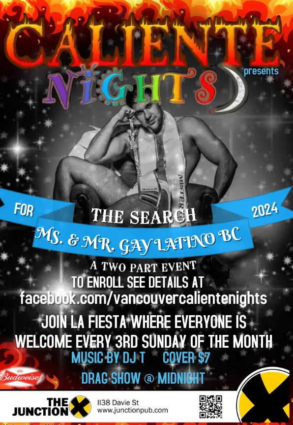 The Search for Mr & Ms Gay Latino BC a two part event June & July