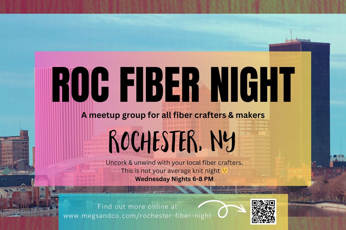Fiber Art Enthusiast Meetup for Knitting, Crochet, Embroidery...