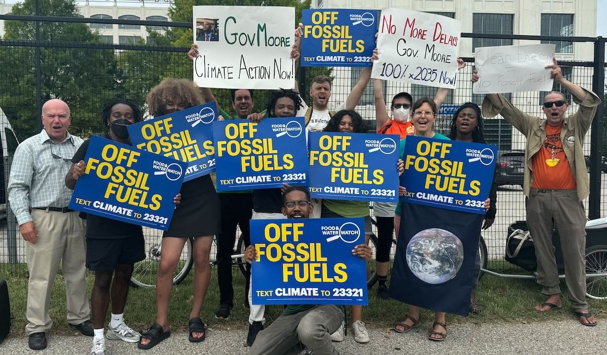 Rally: No New Gas in Maryland!