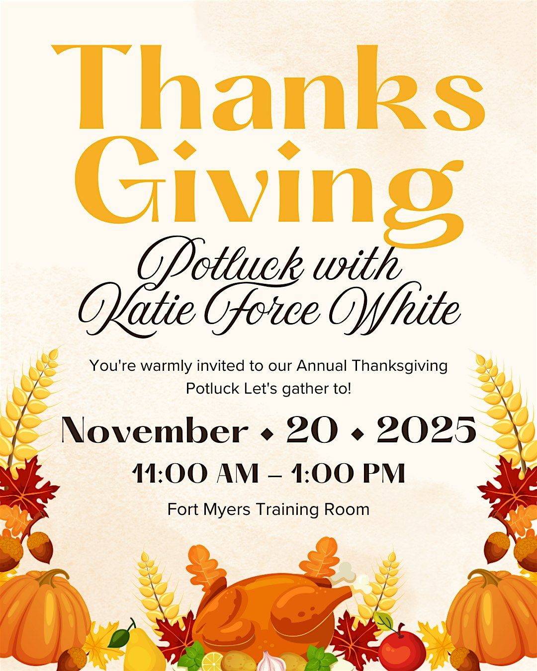 Thanksgiving Potluck