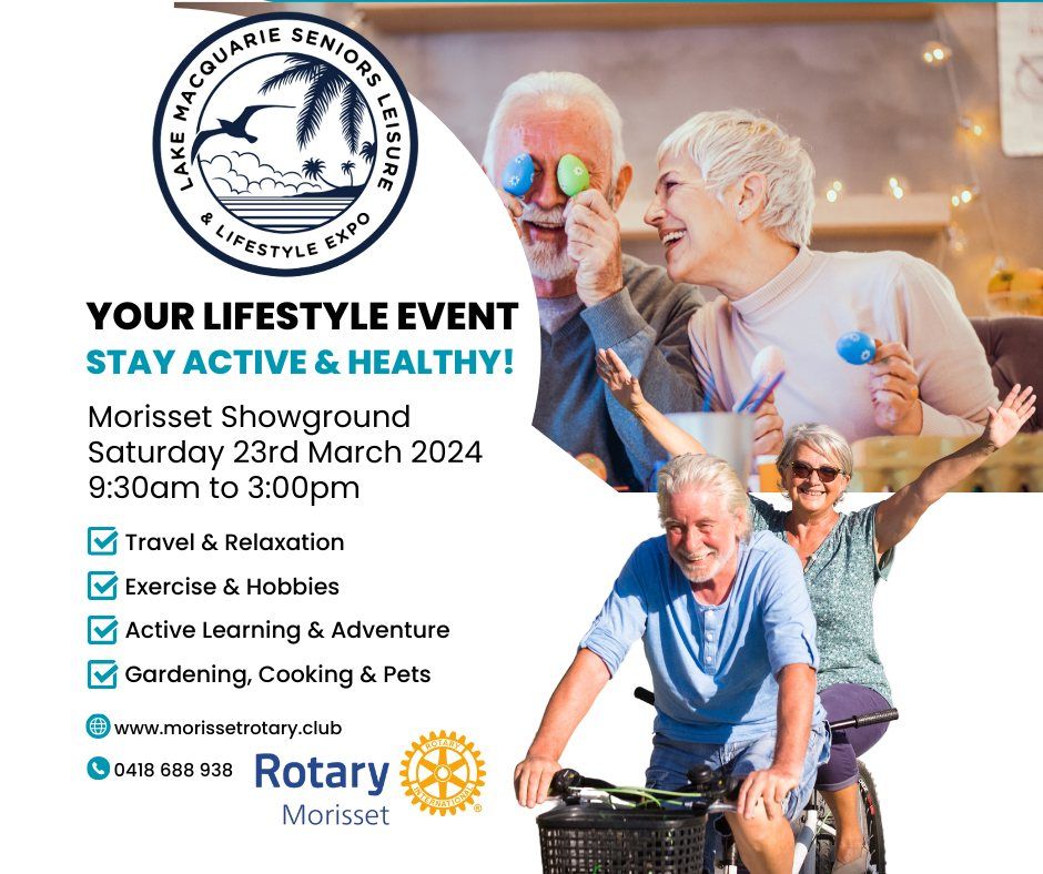 Lake Macquarie Seniors Leisure & Lifestyle Exhibition 2024