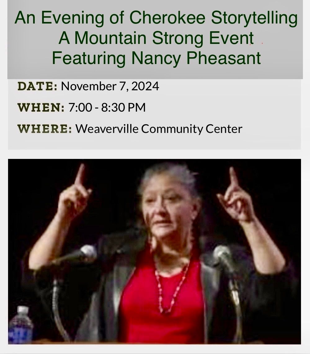 An Evening of Cherokee Storytelling