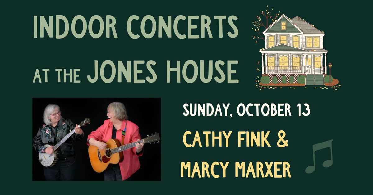 Indoor Concert: Cathy Fink & Marcy Marxer