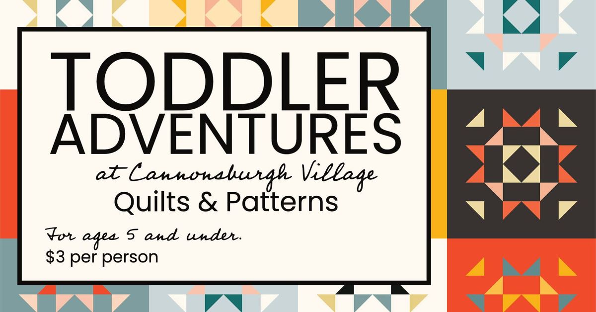 Toddler Adventures: Colors and Patterns in Quilts