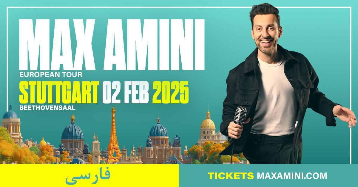 Max Amini live in Stuttgart (in Farsi)