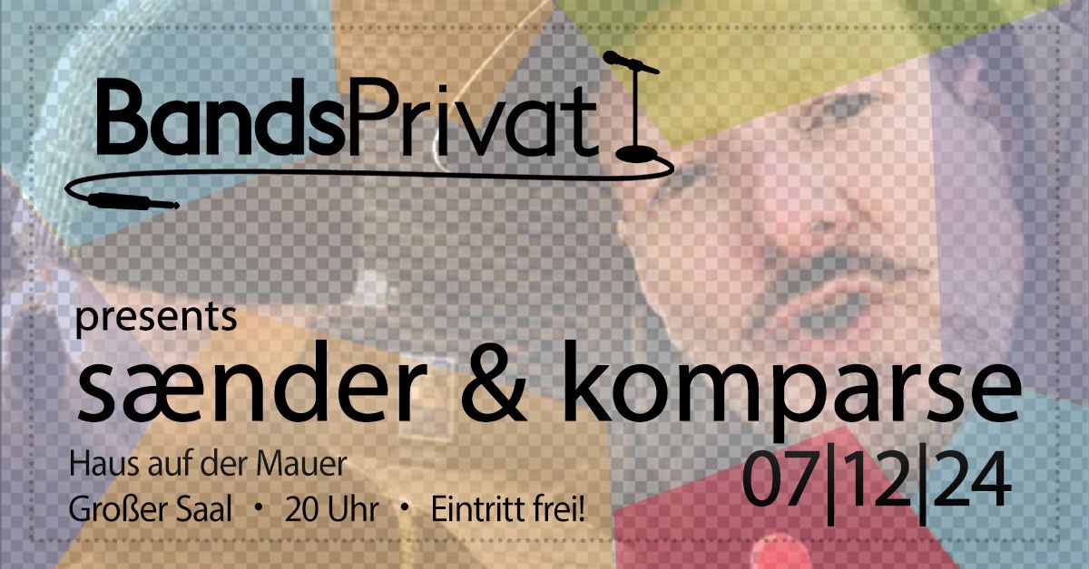 BandsPrivat Konzert mit s\u00e6nder & komparse