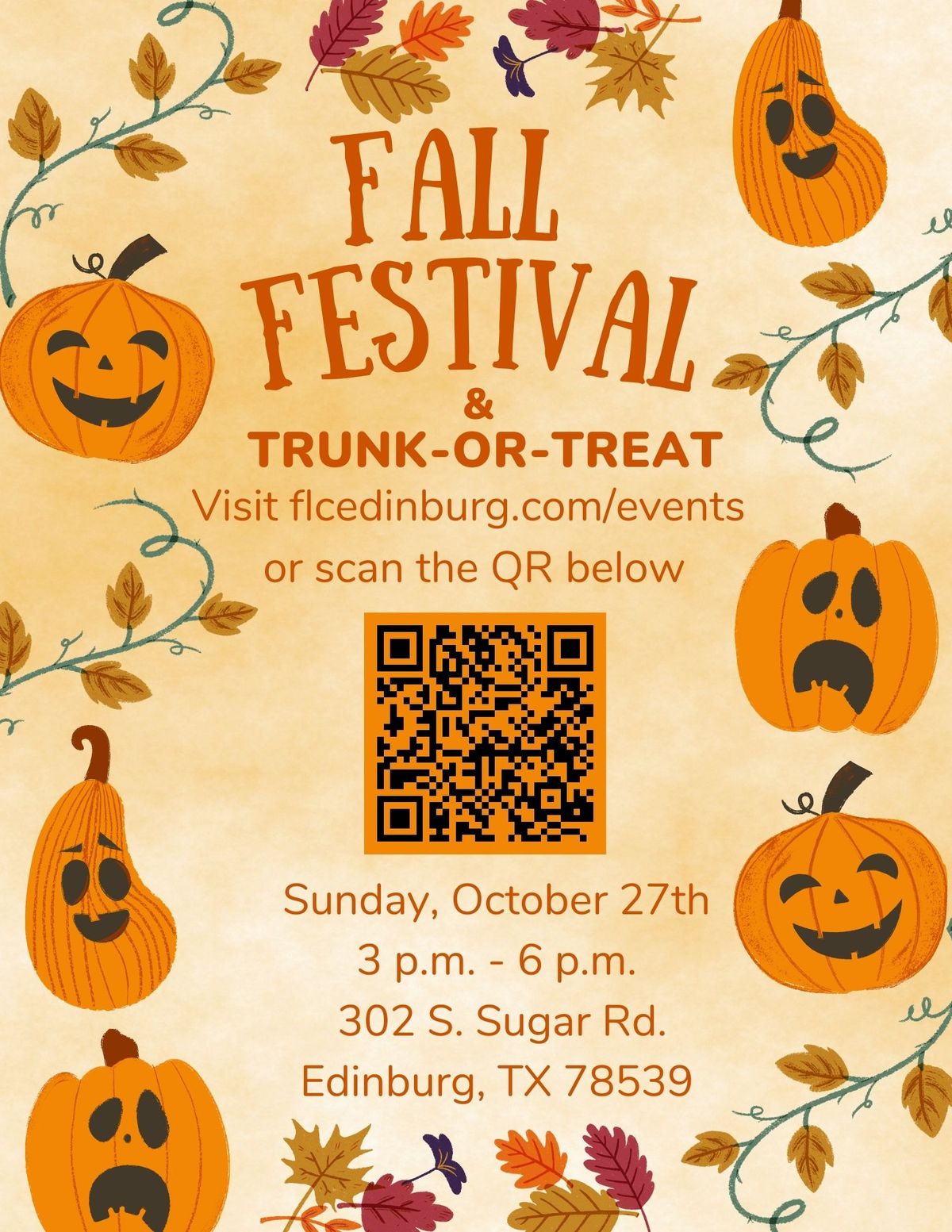 Fall Festival & Trunk-or-Treat